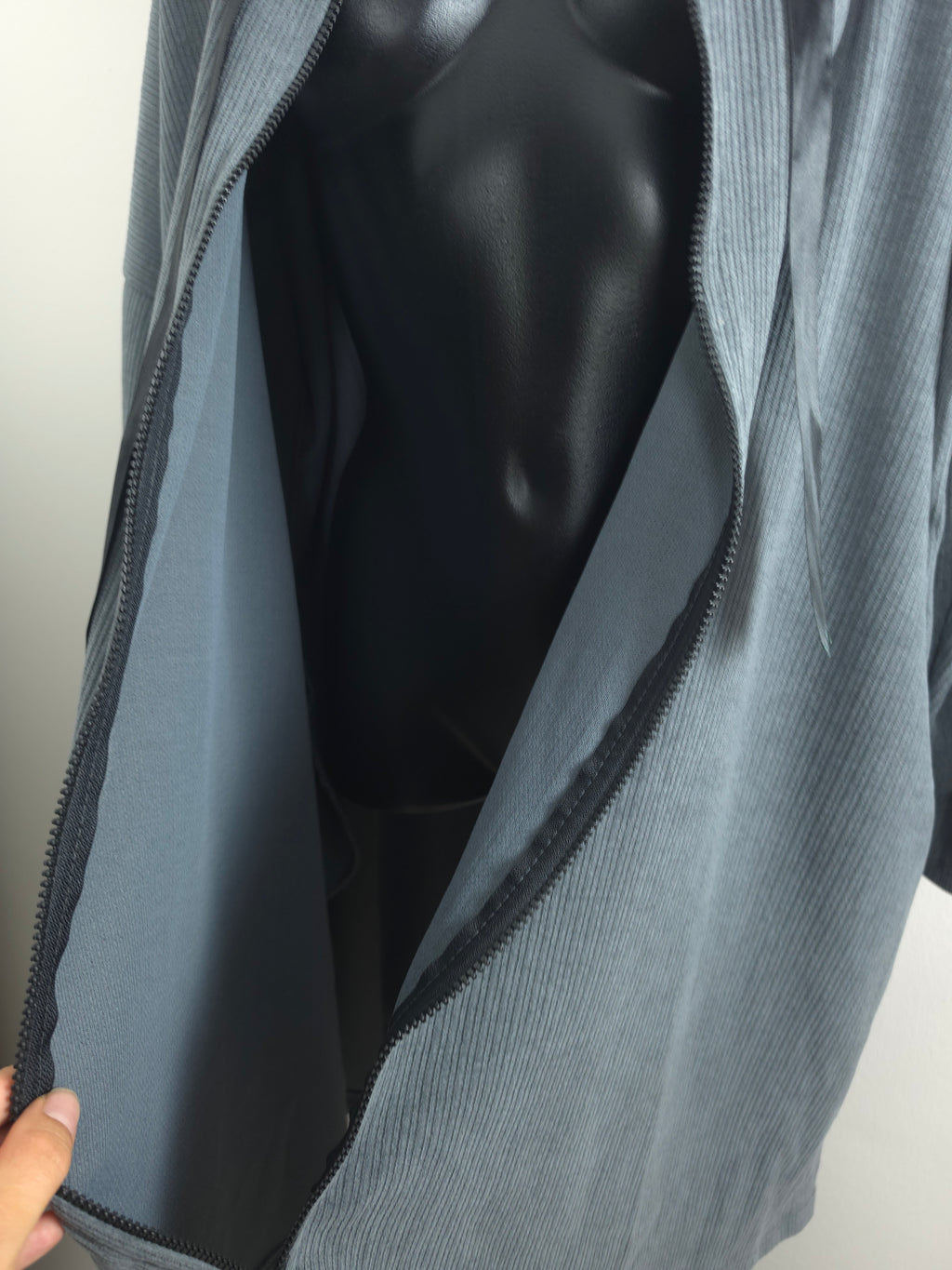 Oversize Long-Hoodiejacke mit Kapuze – 3 Farben | Plus Size