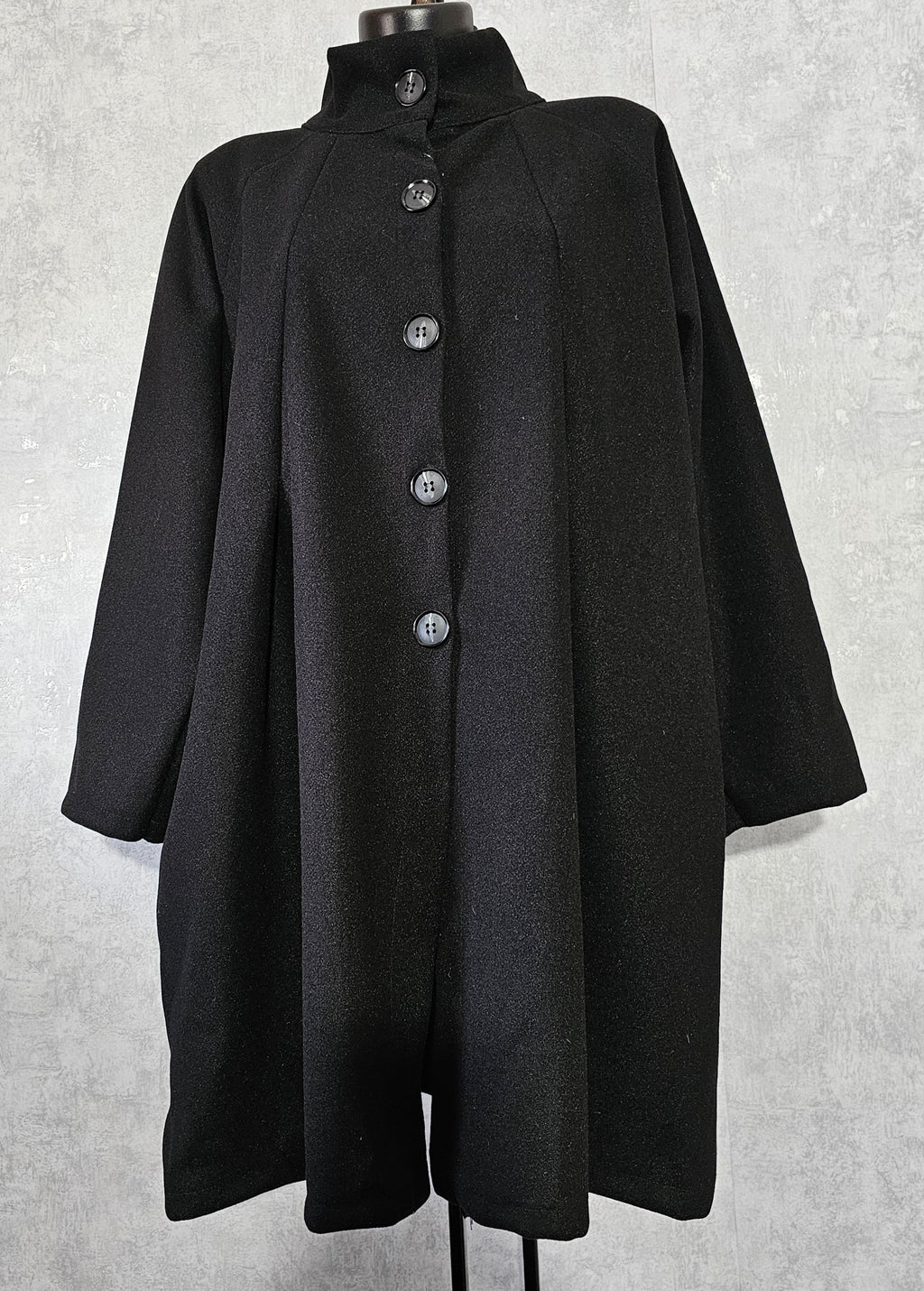 Eleganter Mantel – 100% Viskose 3XL/4XL Brustumfang 130