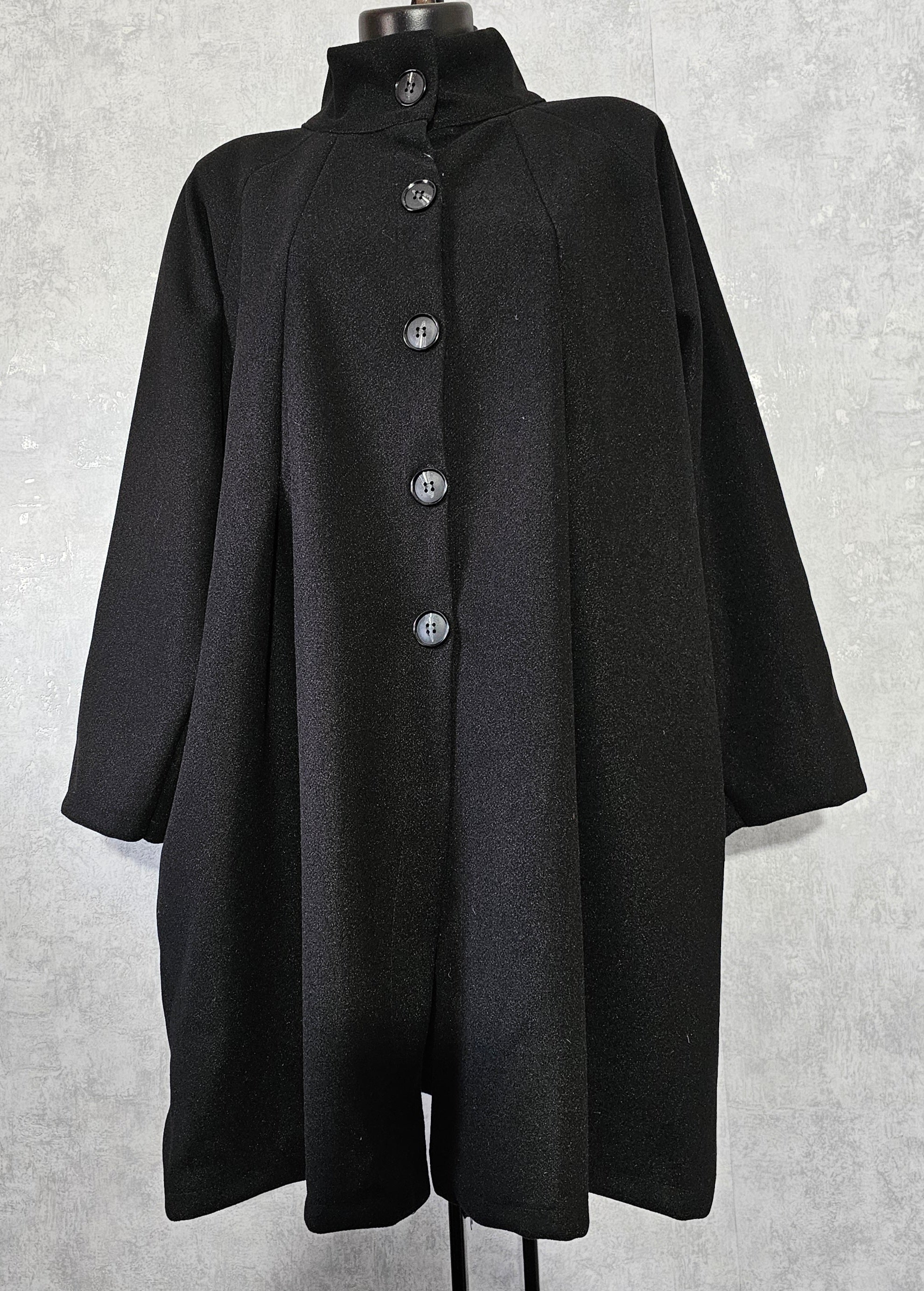 Eleganter Mantel – 100% Viskose 3XL/4XL Brustumfang 130