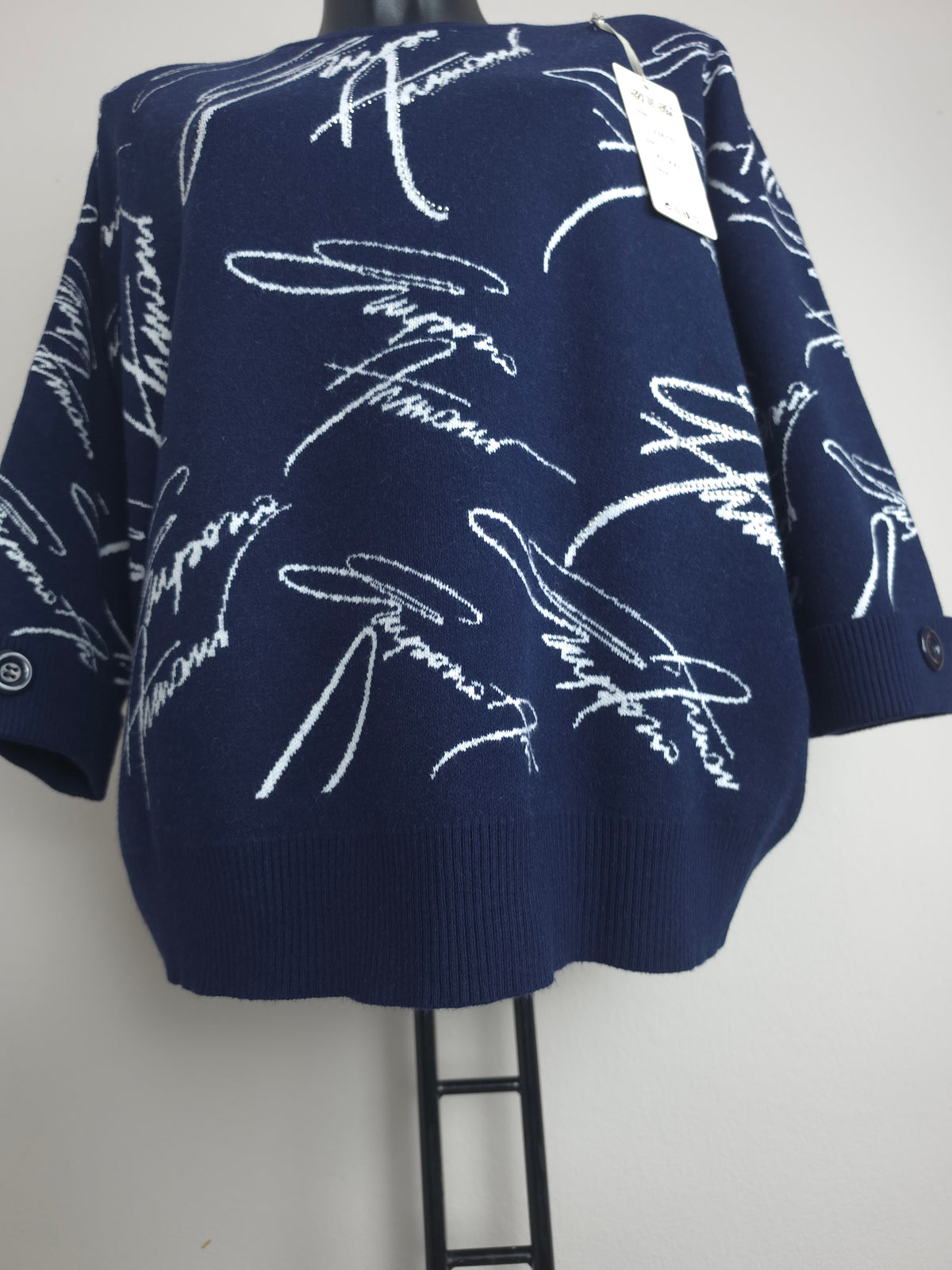 Kuscheliger Damen Strickpullover mit Glitzer – XL/XXL | 3 Farben