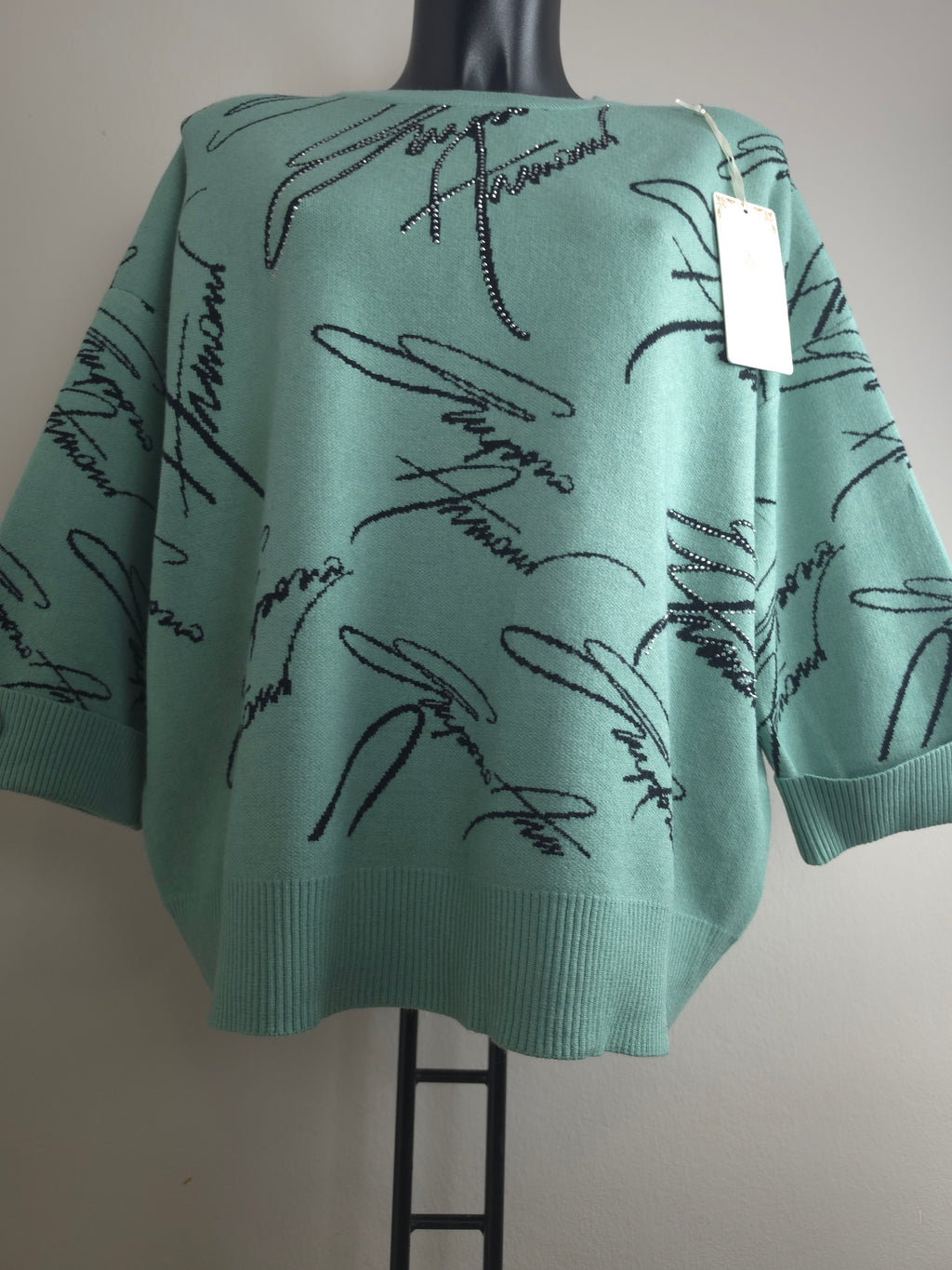 Kuscheliger Damen Strickpullover mit Glitzer – XL/XXL | 3 Farben