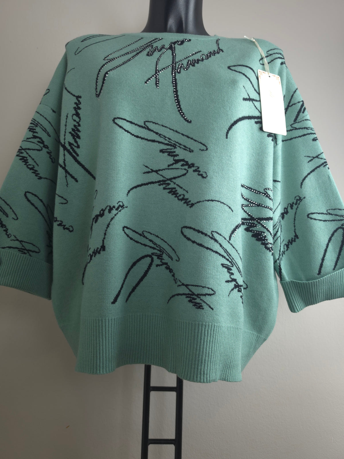 Kuscheliger Damen Strickpullover mit Glitzer – XL/XXL | 3 Farben