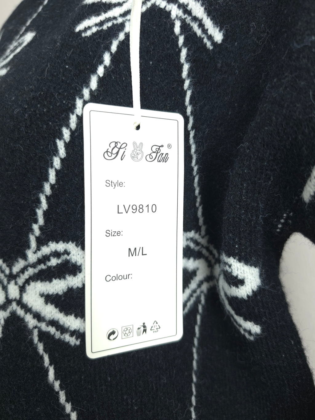 Damen Strickpullover mit Schleifen – Weich & Elegant | M/L