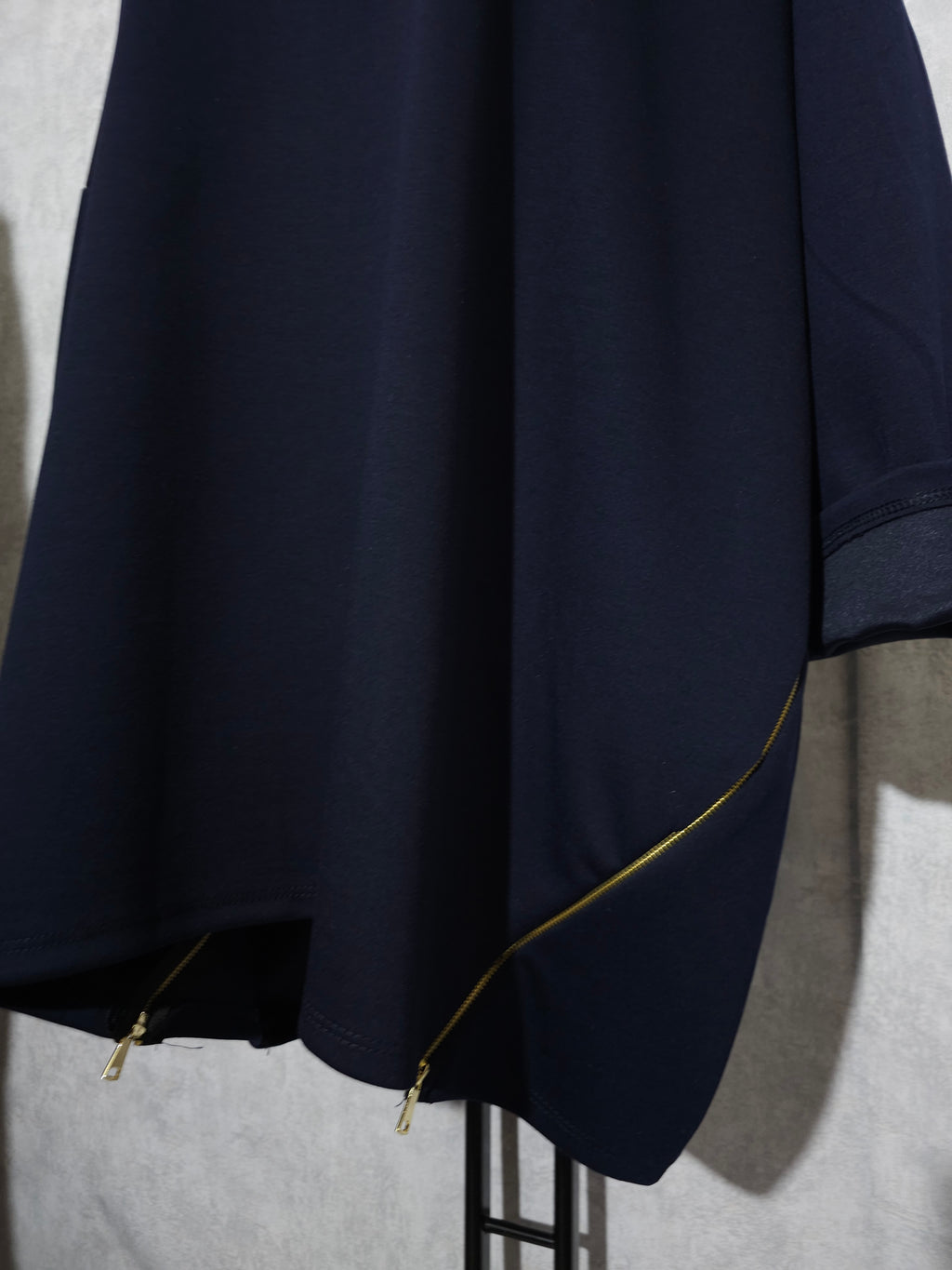 Oversize Damen Tunika aus Baumwolle – Olive & Navy | bis 140 cm Brust
