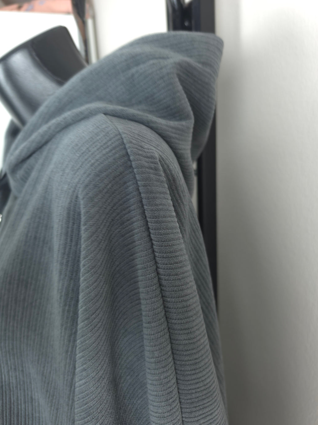 Oversize Long-Hoodiejacke mit Kapuze – 3 Farben | Plus Size