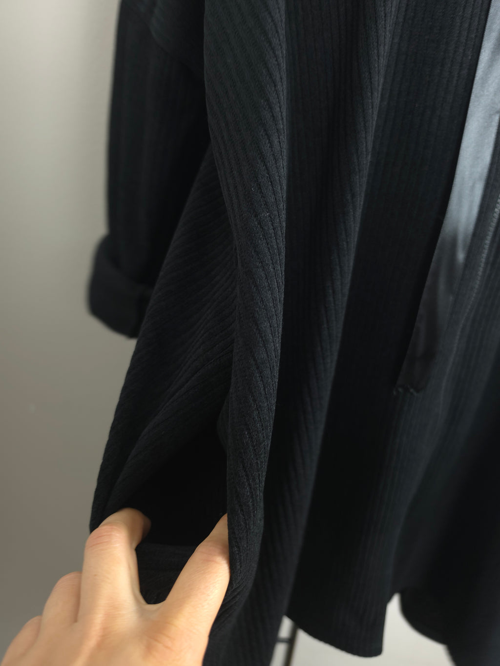 Oversize Long-Hoodiejacke mit Kapuze – 3 Farben | Plus Size
