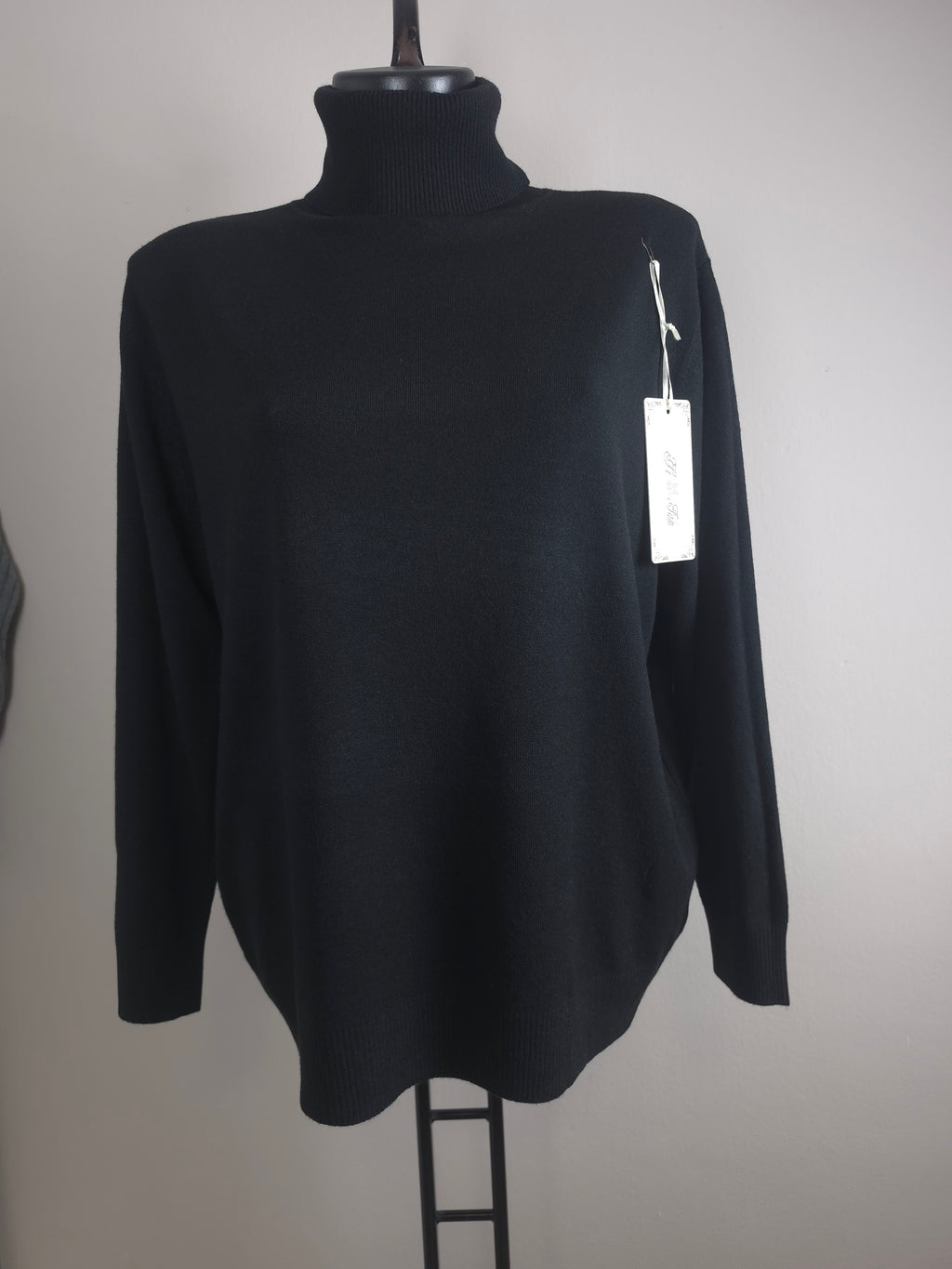 Oversize Rollkragenpullover – weich & elastisch | L/XL – 2XL/3XL
