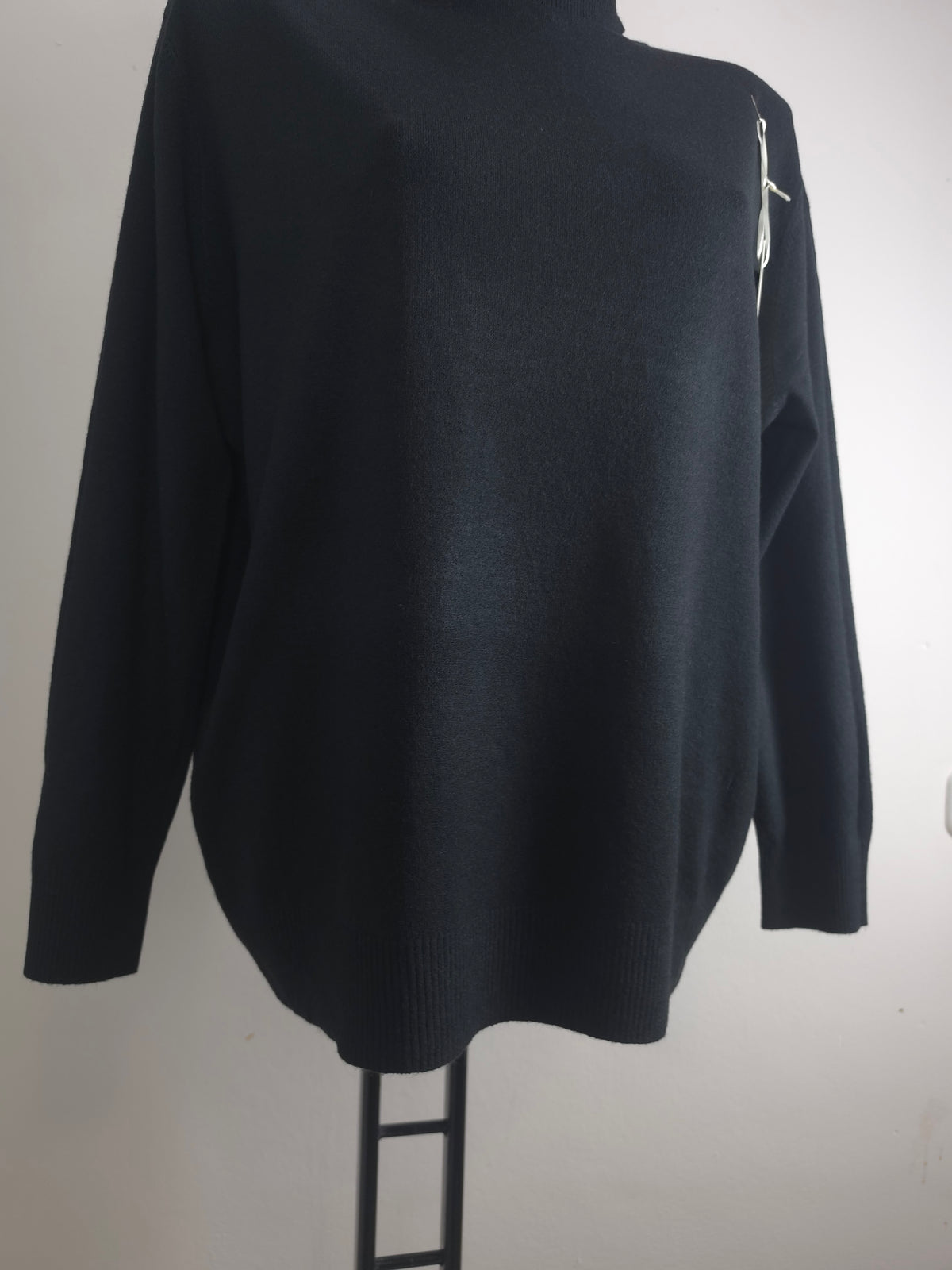 Oversize Rollkragenpullover – weich & elastisch | L/XL – 2XL/3XL