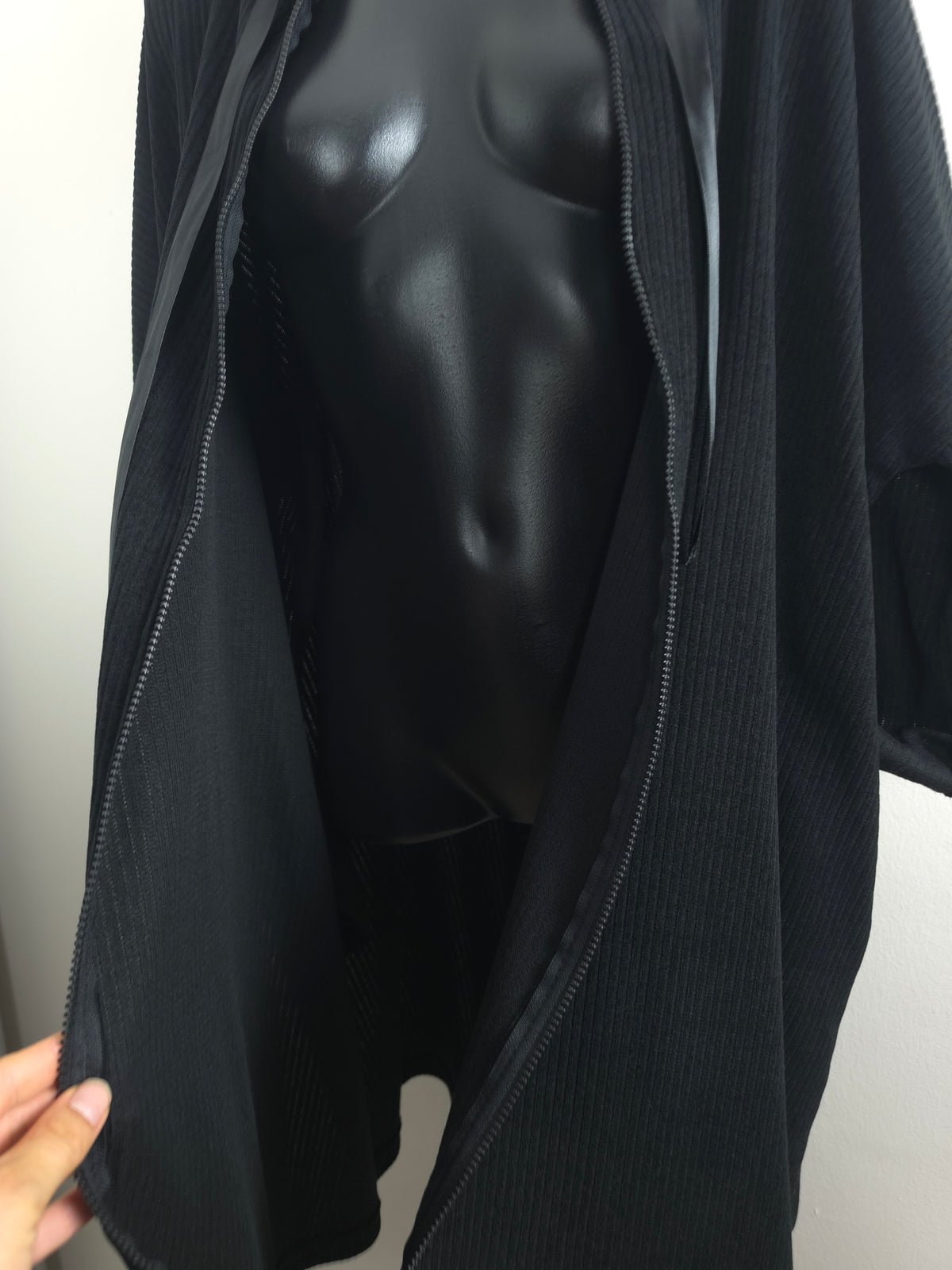 Oversize Long-Hoodiejacke mit Kapuze – 3 Farben | Plus Size